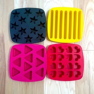 IKEA Silicone Ice Cube Tray / Jello Molds - Bundle of 4